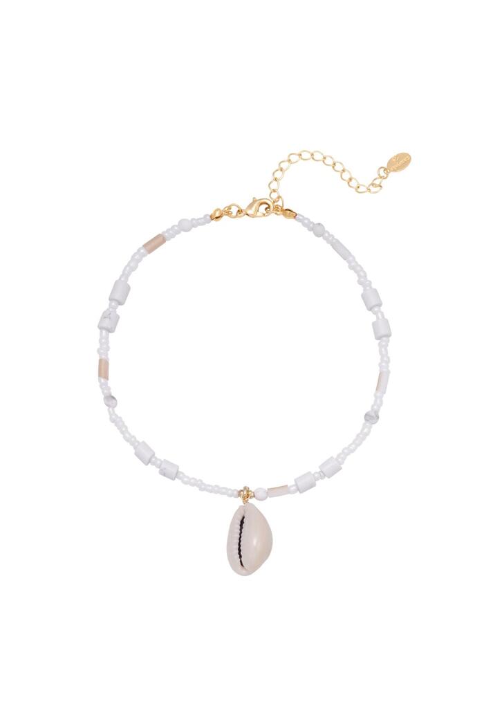 Anklet At The Beach White Copper 